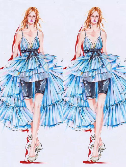 鞋帽风尚 65张服装效果图解析潮流趋势